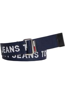Tommy Jeans Stoffgürtel TJM Baxter, mit durchgängigem  Schriftzug