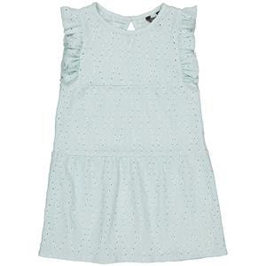 LEVV Little Meisjes jurk - Elida - Blauw mist