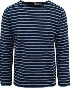 Sweater Armor Lux Houat Trui Navy Strepen