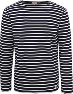 Sweater Armor Lux Houat Trui Strepen Navy