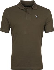 T-shirt Barbour Basic Polo Legergroen