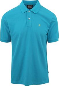 Scotch and Soda Pique Polo Turquoise