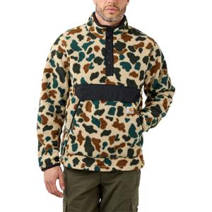 Carhartt Fleece - Sherpa-fleece jack met kwartlengte rits 