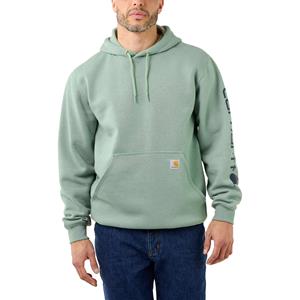 Carhartt Hoodie »Carhartt Herren Kapuzenpullover Loose Fit Midweight Logo Sleeve Graphic Sweatshirt«