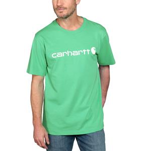 carhartt Core Logo Neptune Dew Drop T-Shirt Heren