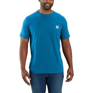 Carhartt Shortsleeves - Relaxed fit t-shirt dat zweet bestrijdt en vlekken afstoot Rood