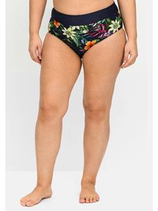 Sheego By Joe Browns Bikini-Hose Bikinihose, mit Blumendruck und Shaping-Einsatz
