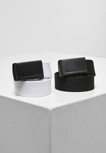 Urban Classics Hüftgürtel  Unisex Canvas Belt Kids 2-Pack