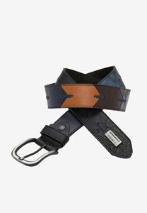 Cipo & Baxx Ledergürtel, mit mehrfarbigem Muster