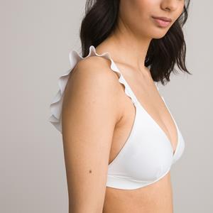 LA REDOUTE COLLECTIONS Triangel bikini-BH, volant details