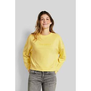 bugatti Sweatshirt, aus Bio-Baumwoll-Mix