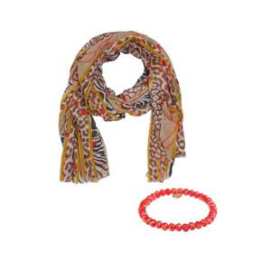 leslii Modeschal, Mit Animal Print