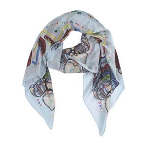 leslii Modieus sjaaltje Vierkant doek "Heartbeat"