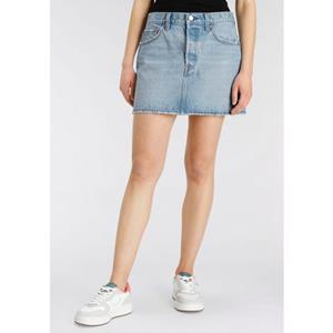 Levis Levi's Jeansrock ICON SKIRT mit Used-Effekten und ausgefransten Kanten