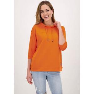 Monari Sweatshirt, mit Teilungsnaht und Glitzernieten