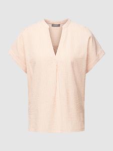 Comfortabele blouse met opstaande kraag