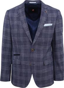 Blazer Suitable Colbert Heleen Ruit Navy
