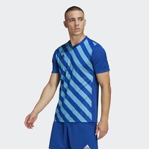 adidas - Entrada 22 GFX Jersey - Blauw Voetbalshirt