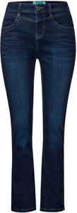 STREET ONE High-waist-Jeans, mit ausgestelltem Bein