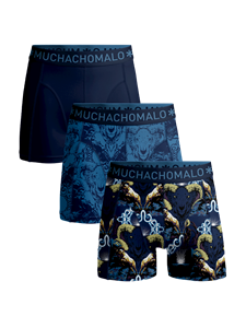 Muchachomalo Boxershorts 3-Pack Goat Blauw