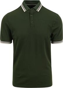 T-shirt Suitable Kick Polo Donkergroen