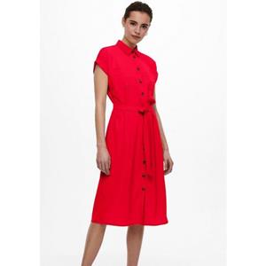 ONLY Hemdblusenkleid "ONLHANNOVER S/S SHIRT DRESS NOOS WVN"