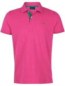 Gant - Piqué Polo Korte Mouw Roze - L - Heren