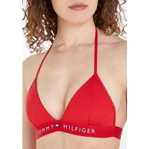Tommy Hilfiger Swimwear Triangel-Bikini-Top TH TRIANGLE FIXED FOAM, mit Tommy Hilfiger-Branding