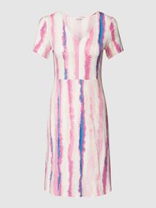 TOM TAILOR Jerseykleid, mit modischem Allover-Druck