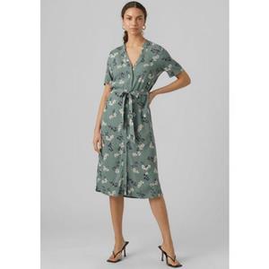 Vero Moda Sommerkleid "VMVICA S/S SHIRT DRESS GA WVN NOOS"