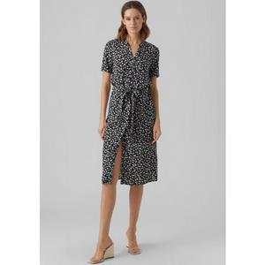 Vero Moda Sommerkleid "VMVICA S/S SHIRT DRESS GA WVN NOOS"