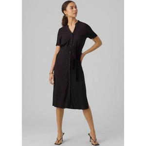 Vero Moda Sommerkleid "VMVICA S/S SHIRT DRESS GA WVN NOOS"