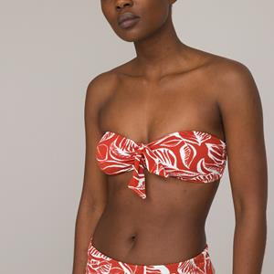 LA REDOUTE COLLECTIONS Bandeau bikini-BH, tweekleurige print