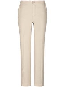 nydj Wijde Pijp Cargo Capri Broek In Stretch Linnen | Feather
