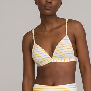 LA REDOUTE COLLECTIONS Triangel bikini-BH, gestreept