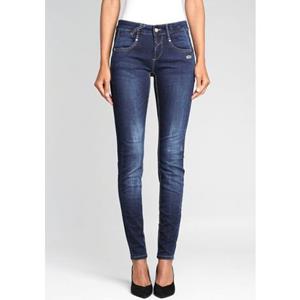 GANG Skinny-fit-Jeans "94Nele", mit gekreuzten Gürtelschlaufen links vorne
