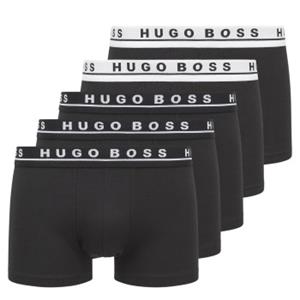 BOSS 5 stuks Cotton Boxer Trunks A