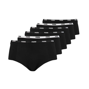 Puma Mini Short Dames Zwart 6-Pack -M