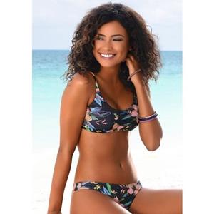 Lascana Bustierbikinitop MALIA met tropische print