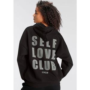 LASCANA Hoodie, mit Schriftzug auf dem Rücken