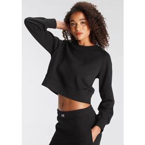 LASCANA Sweatshirt, mit Ziernähten, Loungeanzug