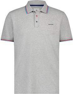 State of Art Pique Poloshirt Grijs