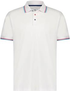 T-shirt State Of Art Pique Poloshirt Wit