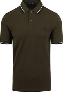 Fred Perry Polo Donkergroen M3600