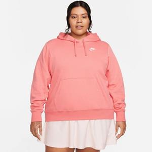 Nike Sportswear Kapuzensweatshirt "CLUB FLEECE WOMENS PULLOVER HOODIE (PLUS SIZE)"