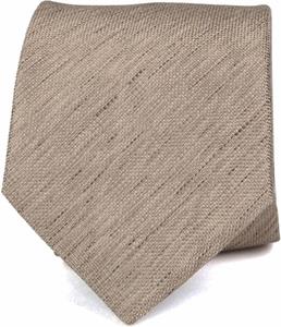 Suitable Stropdas Zijde Bruin K82-1 -
