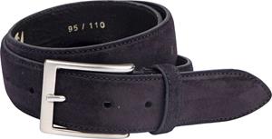 Suitable Riem Suède Leer Navy