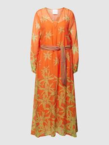 Delicate Love Midi-jurk van viscose, model 'SHIA JUNGLE'