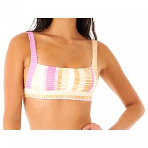 Rip Curl - Women's Ripple Effect Crop - Bikinitop, wit