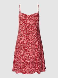 REVIEW Mini-jurk met bloemenmotief
